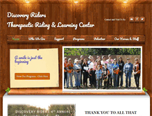 Tablet Screenshot of discoveryriders.com